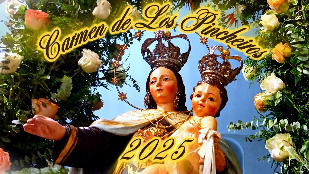 A Pobra do Caramiñal | Carmen de los Pincheiros 2025 | Procesión