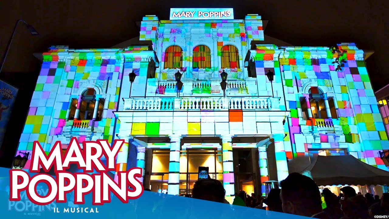 Mary Poppins | Video Mapping @Teatro Nazionale