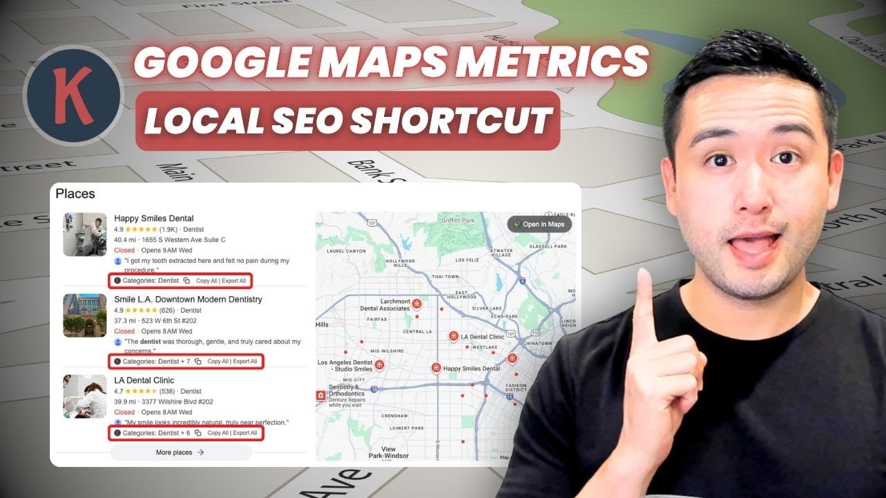 How to Pull Google Maps Listing Data For Local SEO with Keywords Everywhere