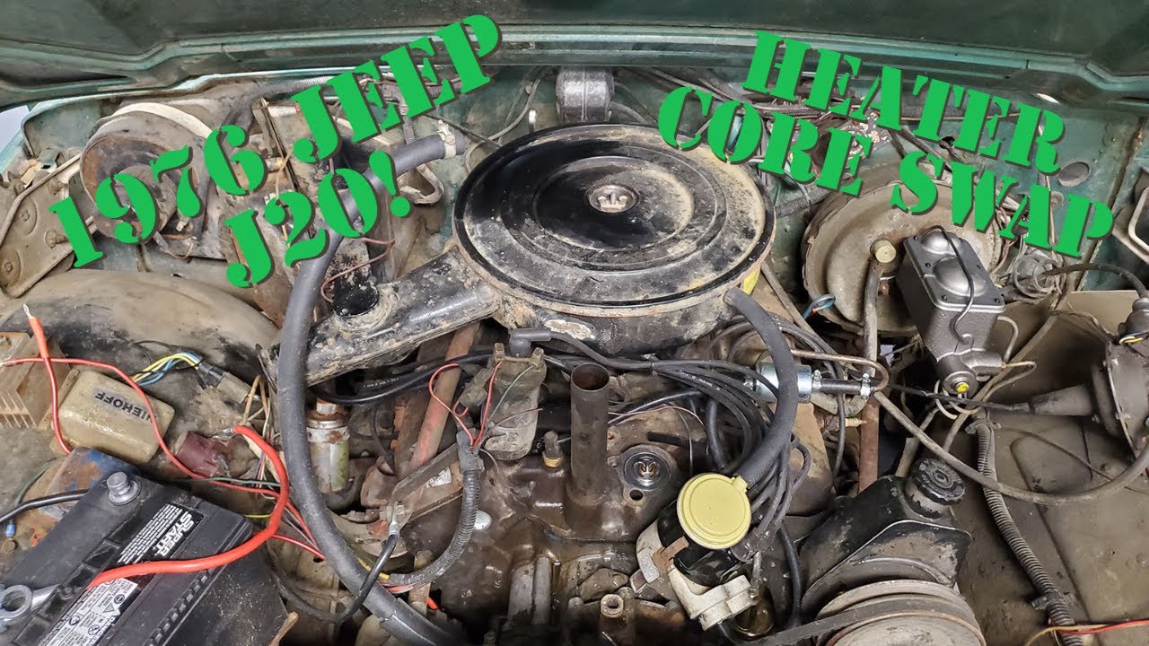 HOW-TO 1976 Jeep J20/10 Heater Core Replacement
