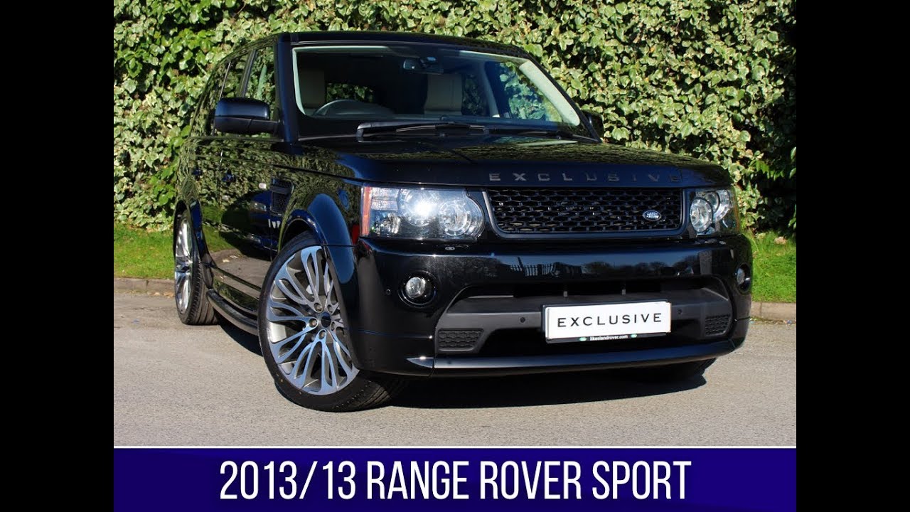 2013 Land Rover Range Rover Sport Autobiography - EXCLUSIVE Stealth Edition