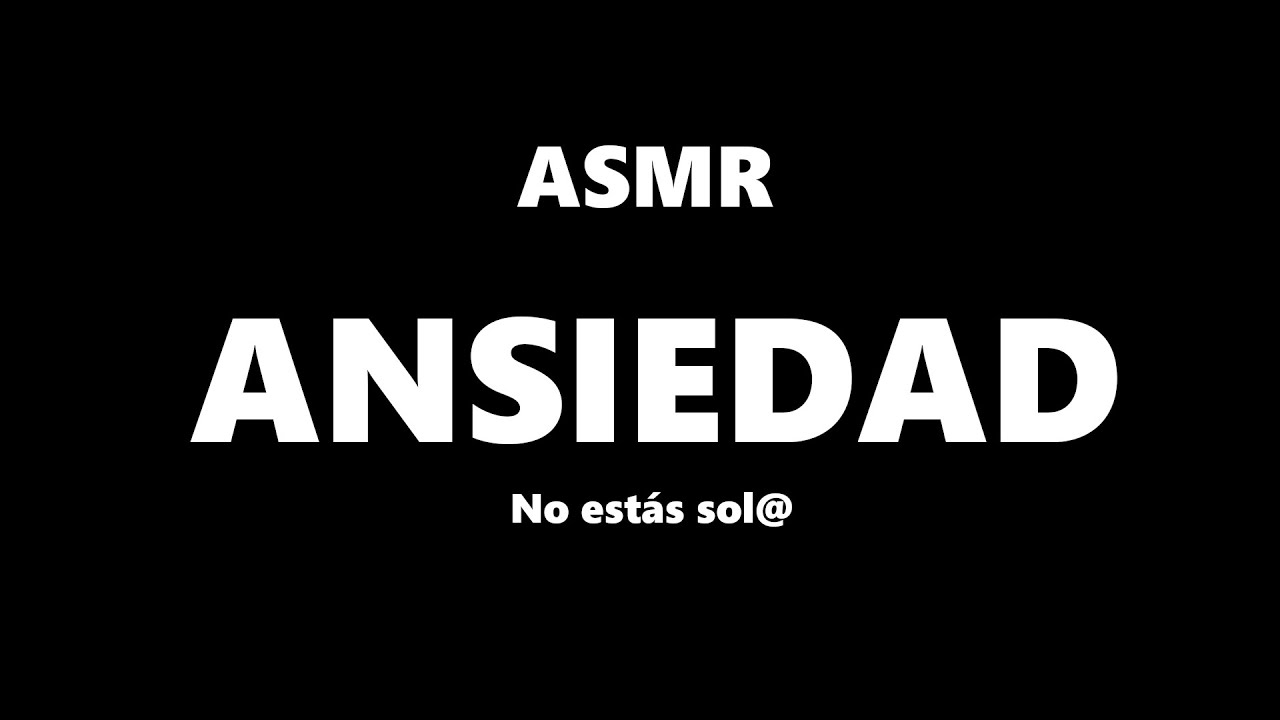 🚨ASMR | Ataque de Ansiedad (Relajación y Consejos) | Just Talking