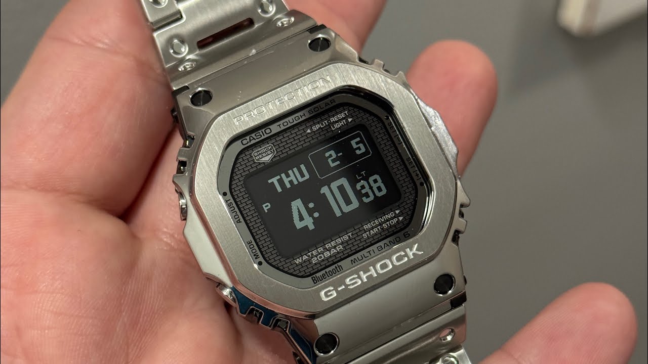 I absolutely love my New Gshock GMWBZ5000D-1 with that upgraded MIP Screen