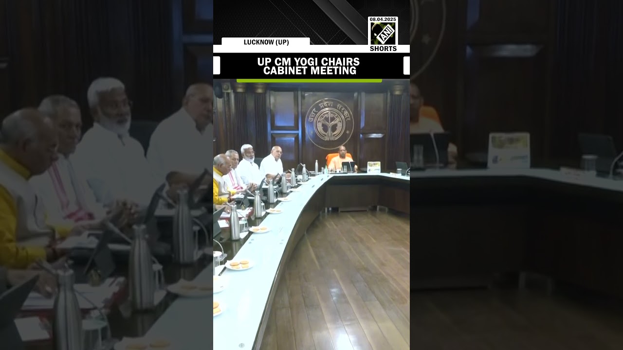 UP: CM Yogi Adityanath chairs cabinet meeting in Lucknow&rsquo;s Lok Bhawan