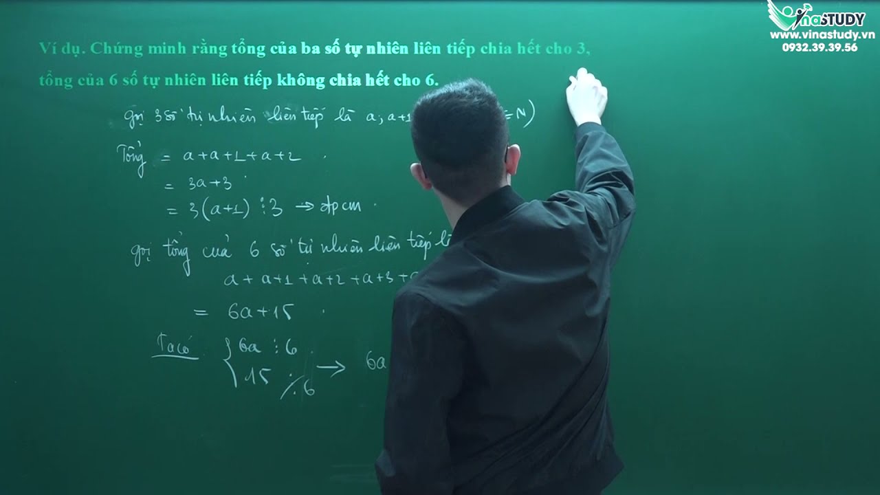 Toán lớp 6 - Quan hệ chia hết và tính chất, dấu hiệu chia hết - Thầy Nguyễn Thành Long Vinastudy