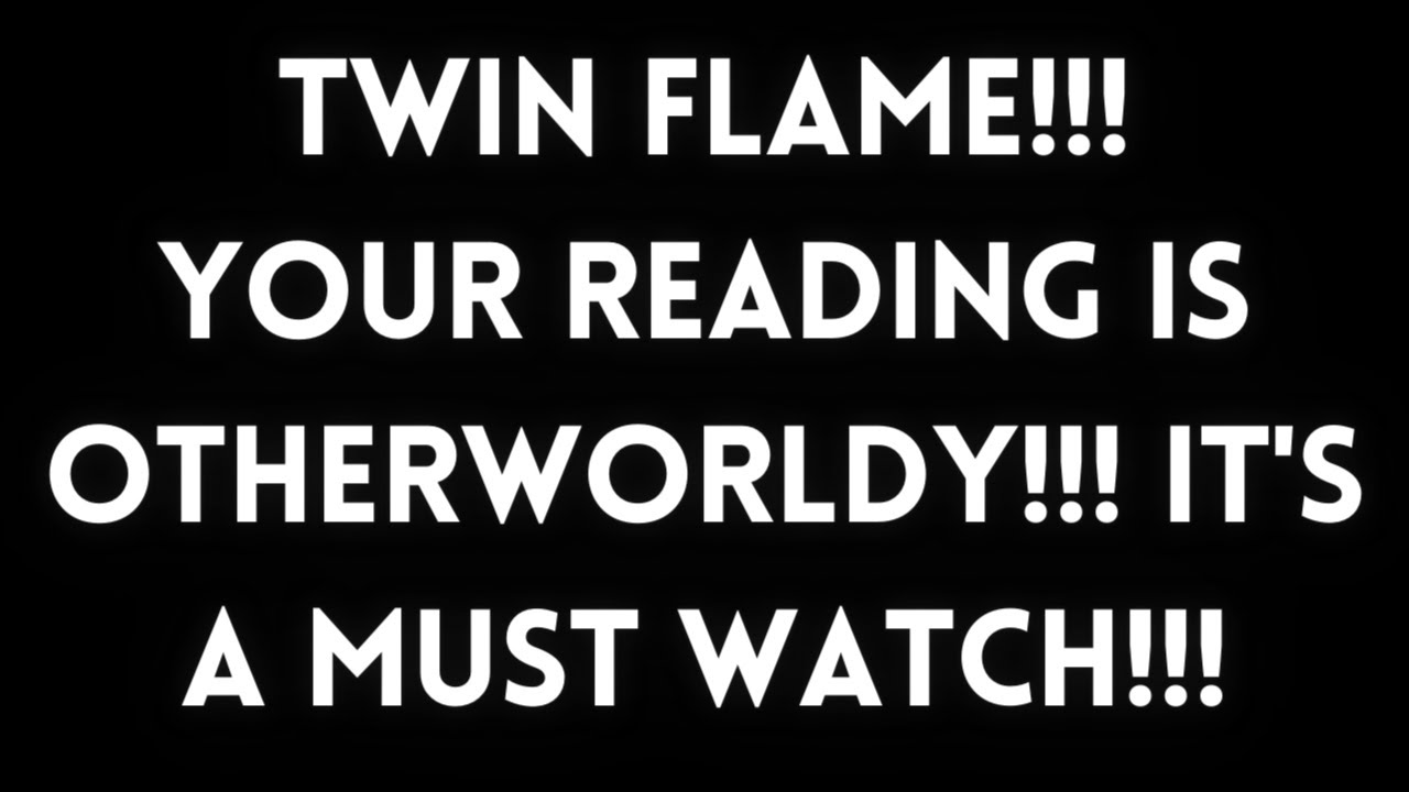 Twin Flame Love Today - Your Reading is Otherworldly!! It's a MUST WATCH!!!