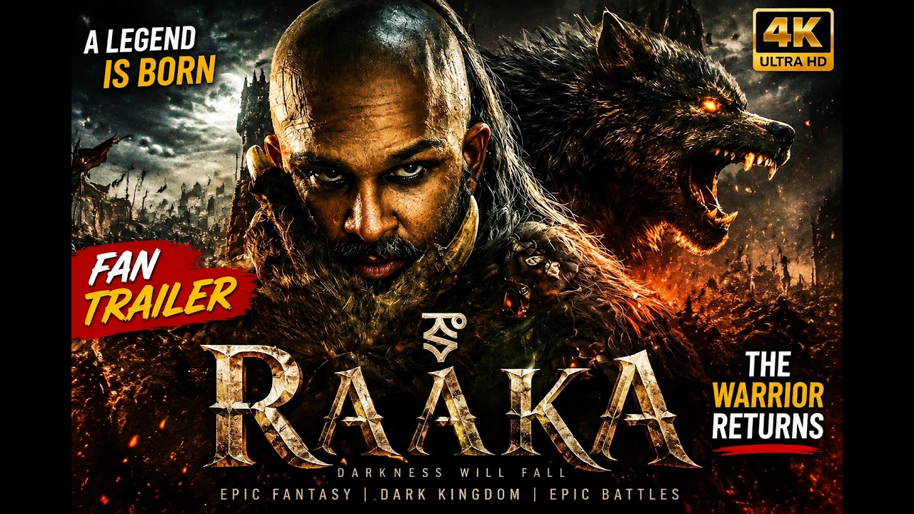 RAAKA (2026) 🔥 | Epic Dark Fantasy Action Concept | AI Generated Movie Trailer 4K |  Fan Trailer