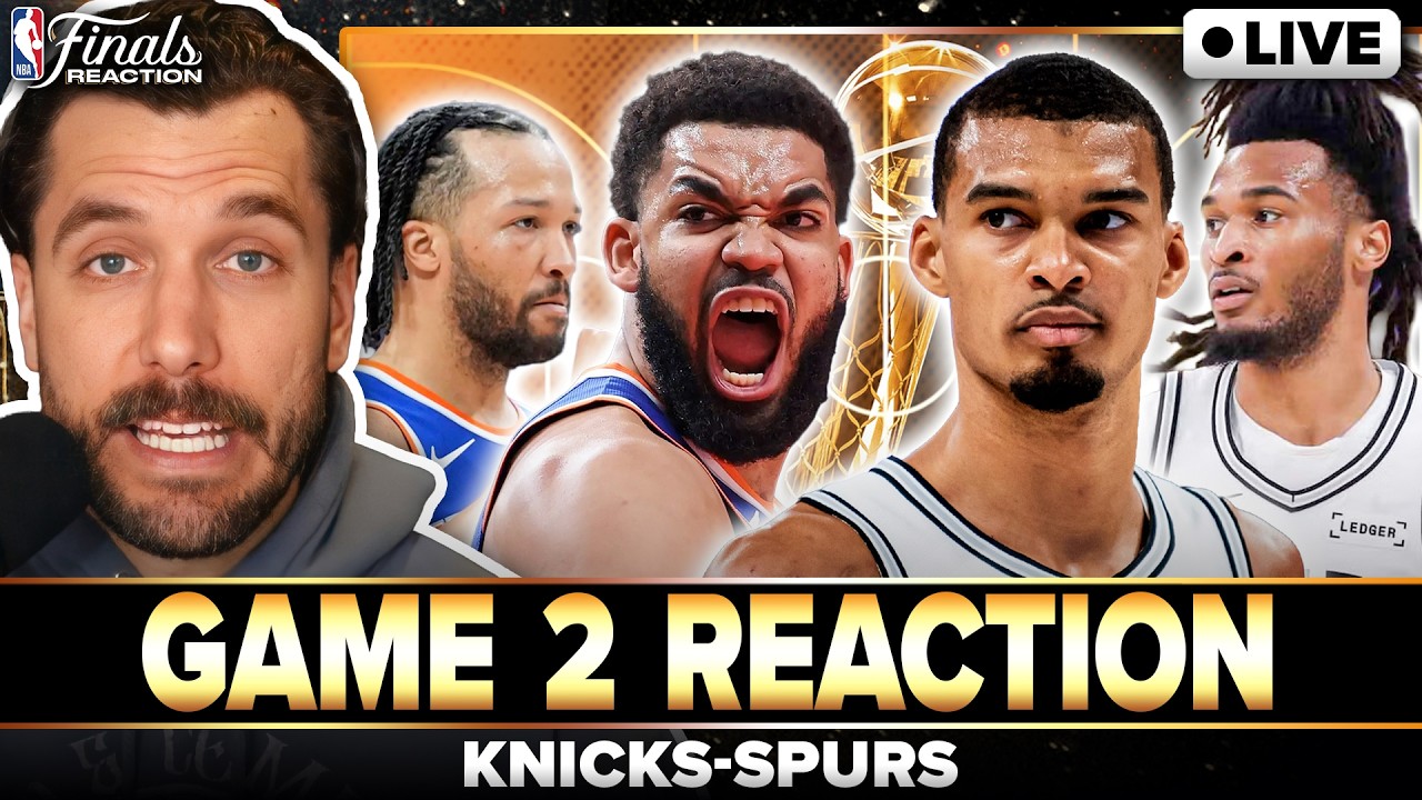 РЕАКЦИЯ НА 2-Й МАТЧ KNICKS &mdash; SPURS: KAT и Брансон ведут к безумной победе над Вембаньямой и Фоксо...