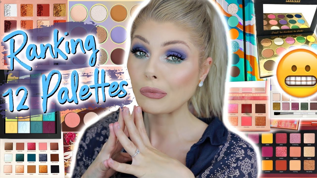Ranking 12 New'isch Palettes I Havn't Reviewed (Yet)