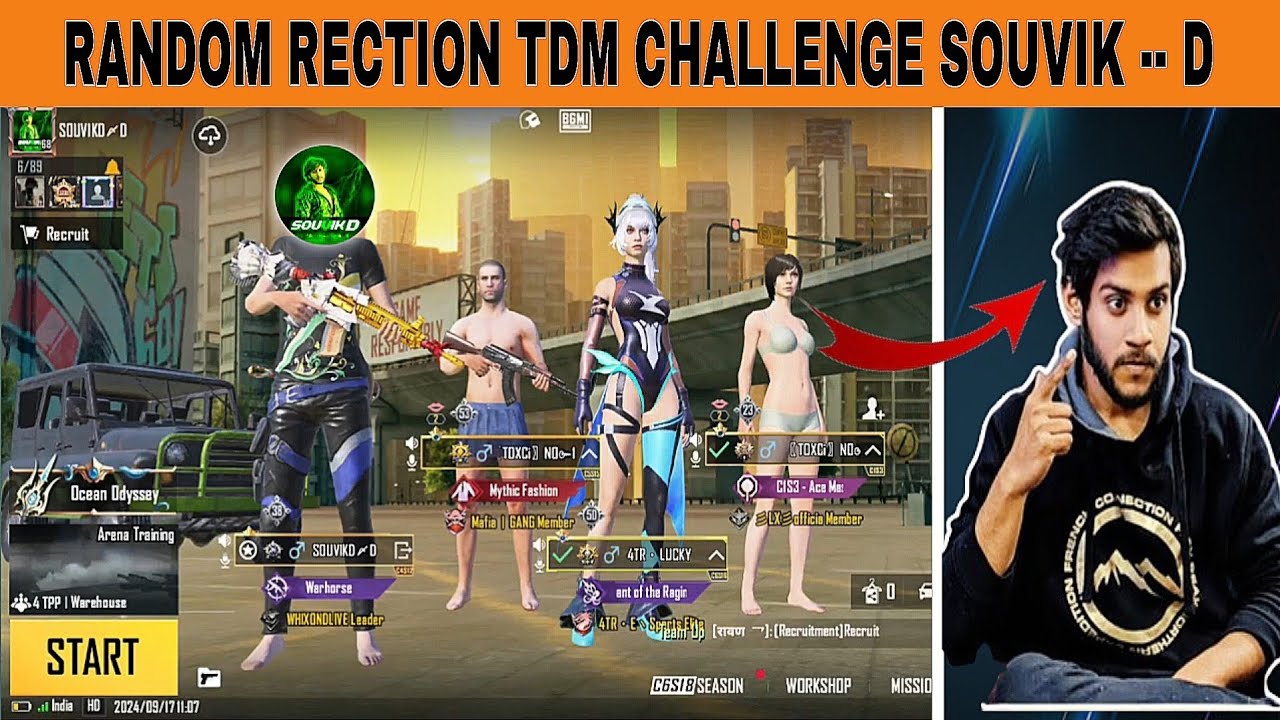 😱 ME SOUVIK D TOXIC TDM CHALLENGE WITH M416 @SOUVIKDLIVE1 @SOUVIKD1