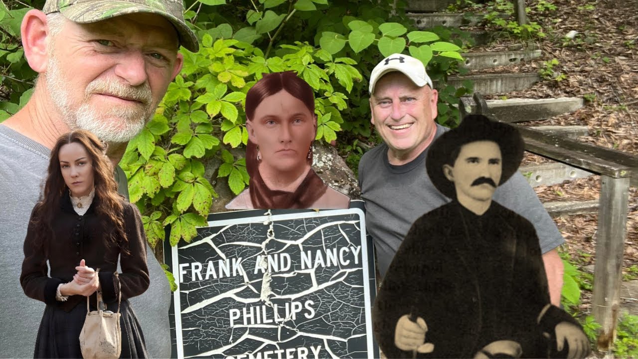 Bad Frank Phillips & Nancy McCoy's graves-Mud pit-Hatfield & McCoy feud territory fun on SXS