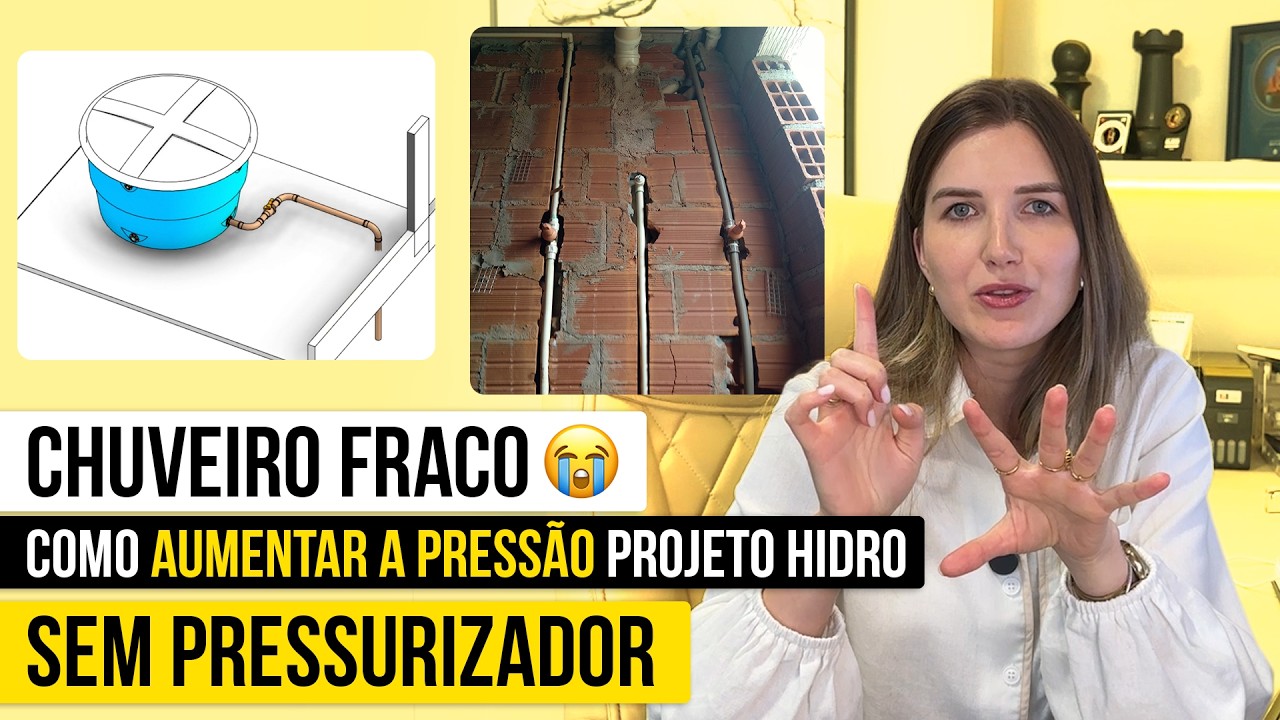 Como aumentar a pressão do chuveiro sem pressurizador