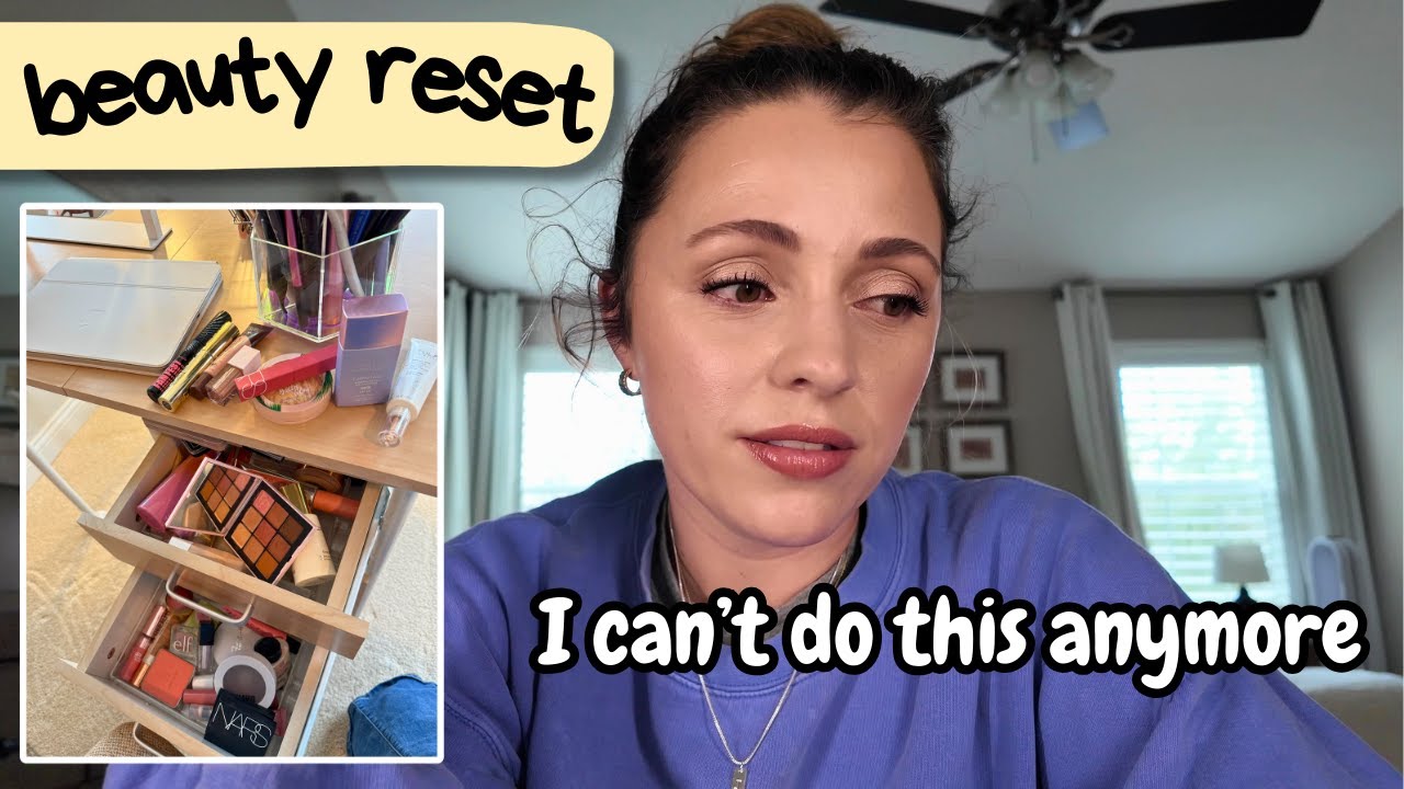 VLOG // my mindset right now, organize + declutter makeup, my fave brushes