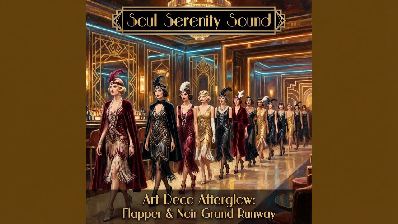 "Soul Serenity Sound"- Art Deco Afterglow: Flapper & Noir Grand Runway