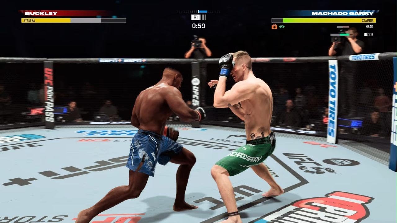 Knocking my friend out on ufc 5.