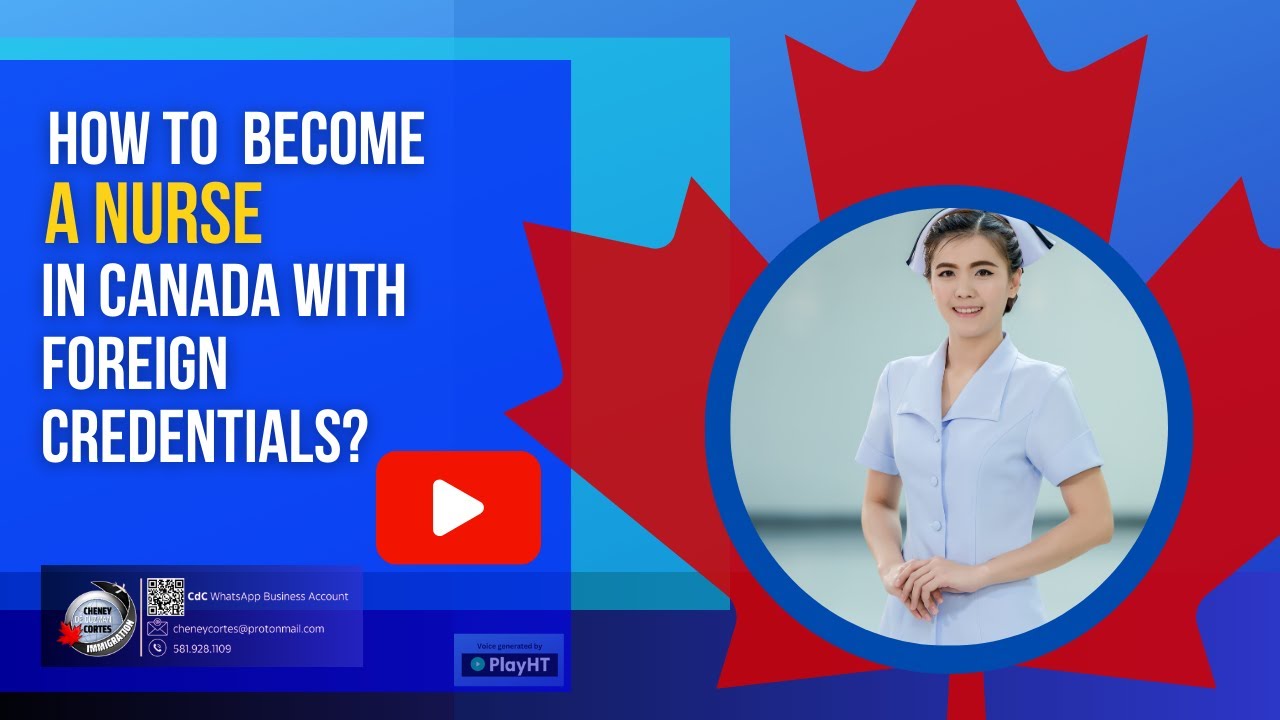 𝐇𝐨𝐰 𝐭𝐨 𝐁𝐞𝐜𝐨𝐦𝐞 𝐚 𝐍𝐮𝐫𝐬𝐞 𝐢𝐧 𝐂𝐚𝐧𝐚𝐝𝐚 𝐰𝐢𝐭𝐡 𝐅𝐨𝐫𝐞𝐢𝐠𝐧 𝐂𝐫𝐞𝐝𝐞𝐧𝐭𝐢𝐚𝐥𝐬? #nclexrn  #nurseincanada