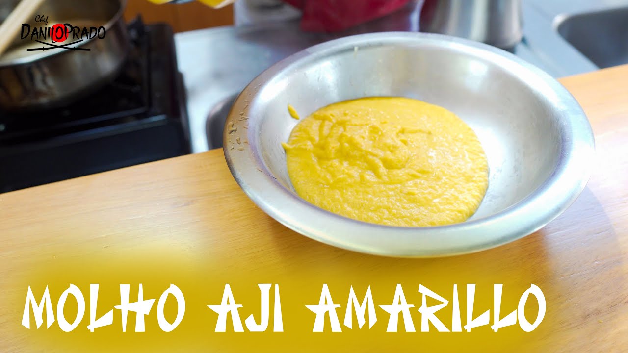COMO FAZER MOLHO AJI AMARILO