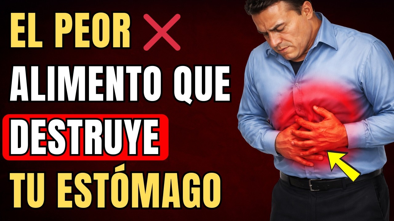 Gastroenterólogo Advierte: Estos 6 Alimentos Dañan Gravemente la Mucosa del Estómago