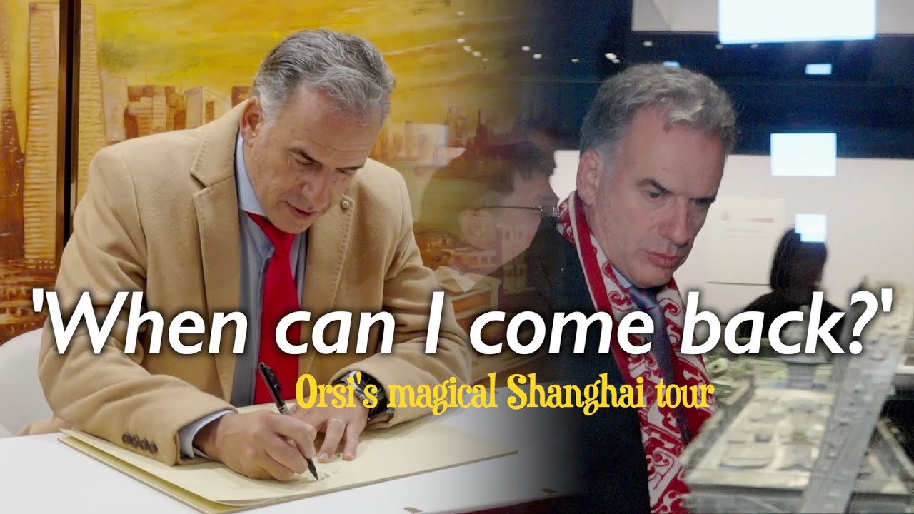 Uruguayan President Orsi tours Shanghai's tech-savvy Yangshan Port and cultural landmarks