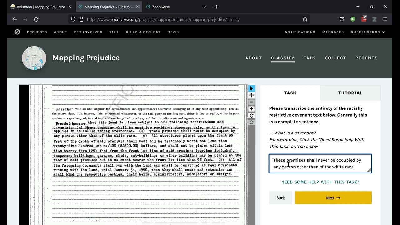 Mapping Prejudice Volunteer Training Video (2022)