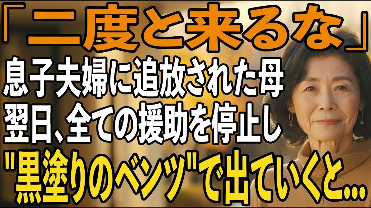 息子夫婦から「もう二度と来るな」と突然の絶縁宣言→お望み通り全ての援助を断ち豪邸へ引っ越すと2人は泣きながら土下座する結果に…【シニアライフ】【60代以上の方へ】
