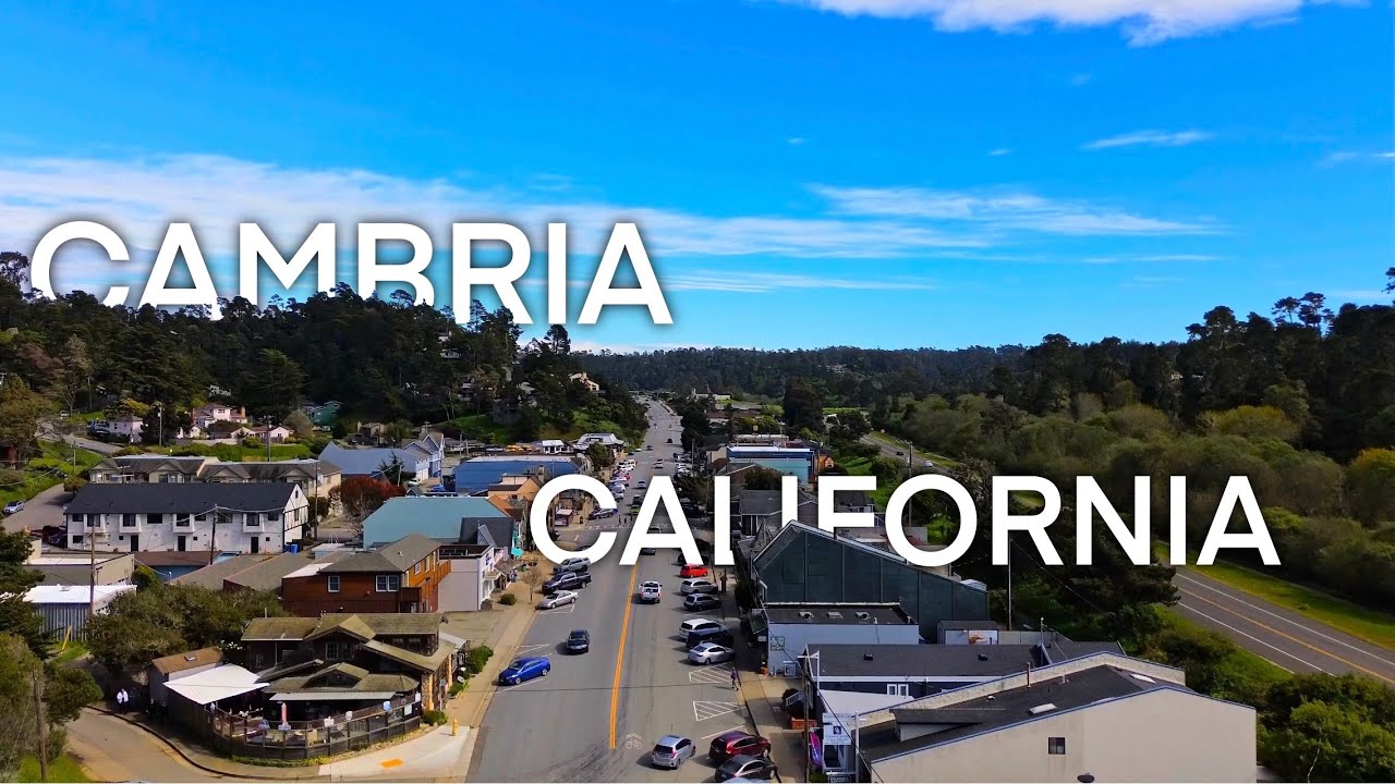 Cambria - California (Drone Video) 4K