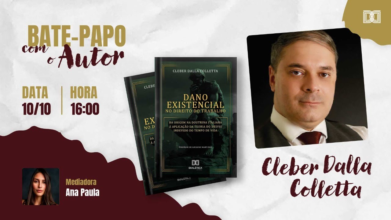 Bate-papo com autor Cleber Dalla Colletta