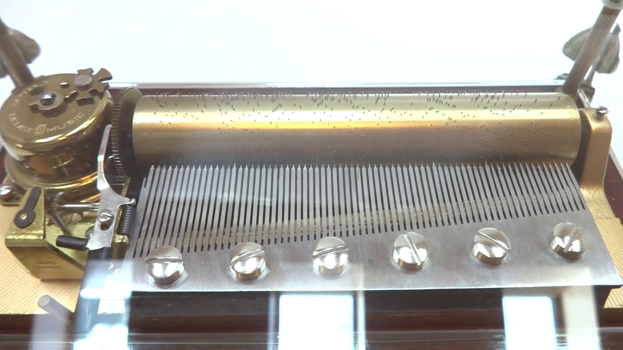 Vintage Reuge music box Vivaldi Four Seasons. www.singingbirdbox.com