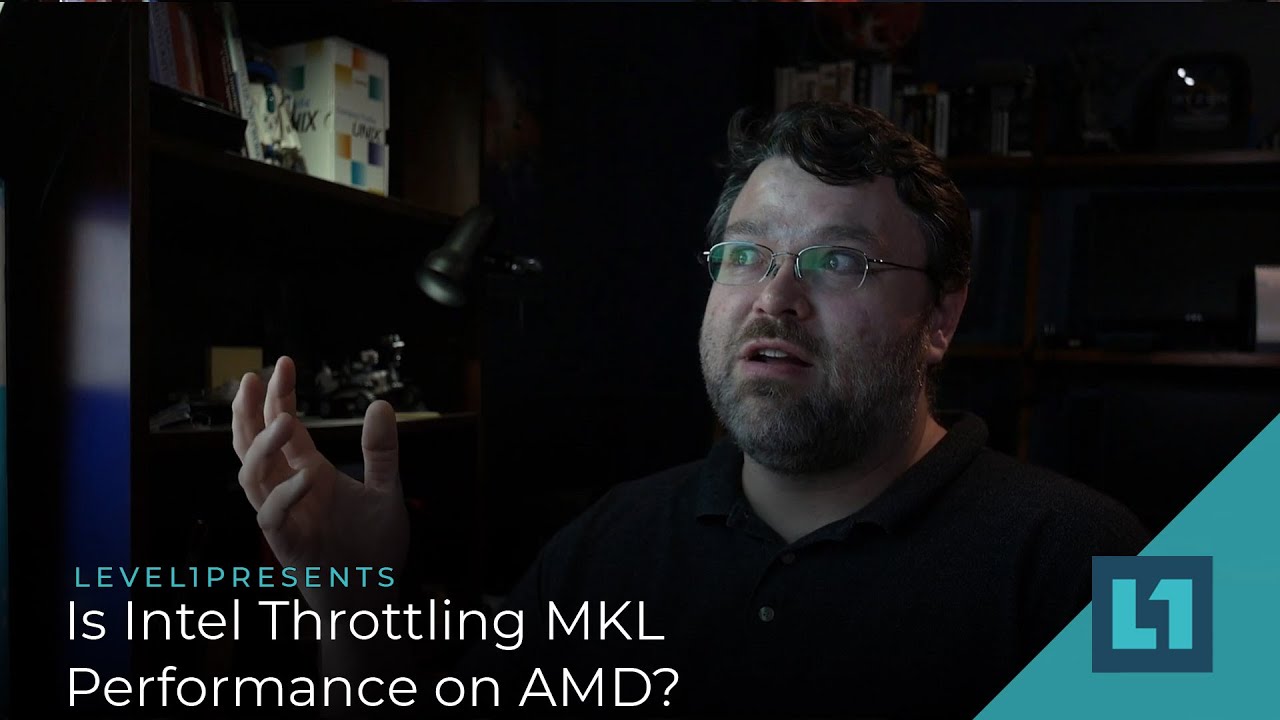 Is Intel Throttling MKL Performance on AMD?