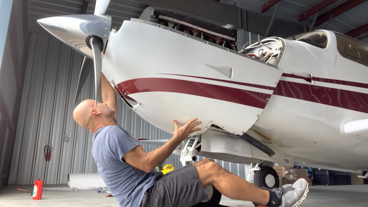 Oil change Mooney Ovation M20R