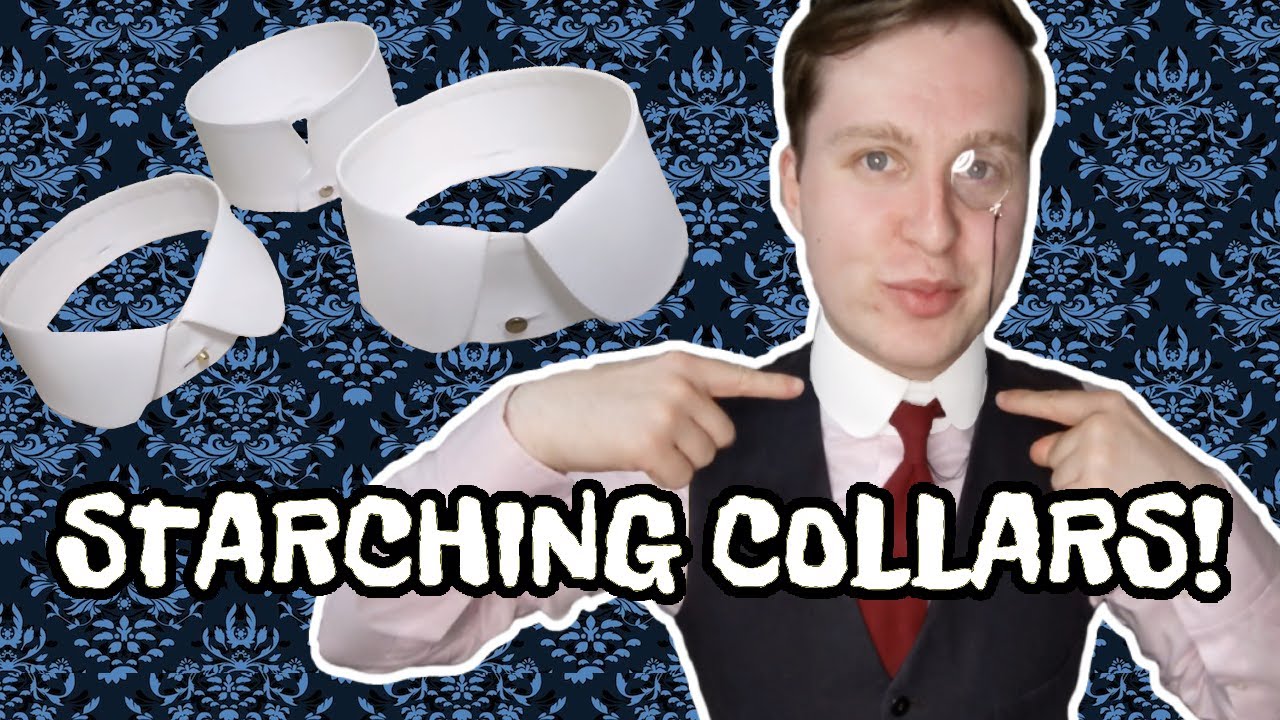 How to Starch Collars! (The Modern Way)