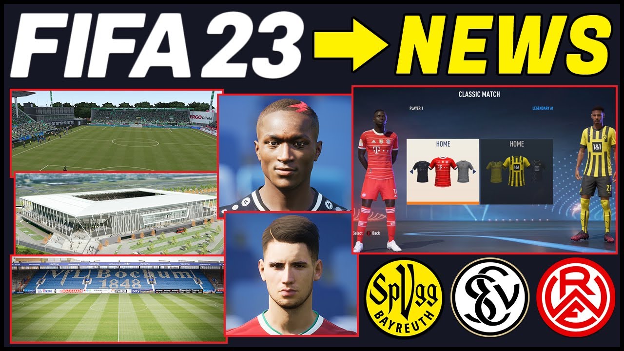 FIFA 23 NEWS | NEW CONFIRMED Stadiums, Leagues, Teams, Face Scans & More ✅