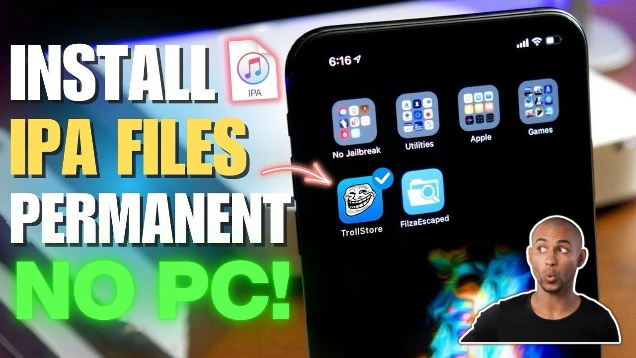 Install TrollStore on iOS Without Computer - Full Guide 2025 (No Jailbreak)