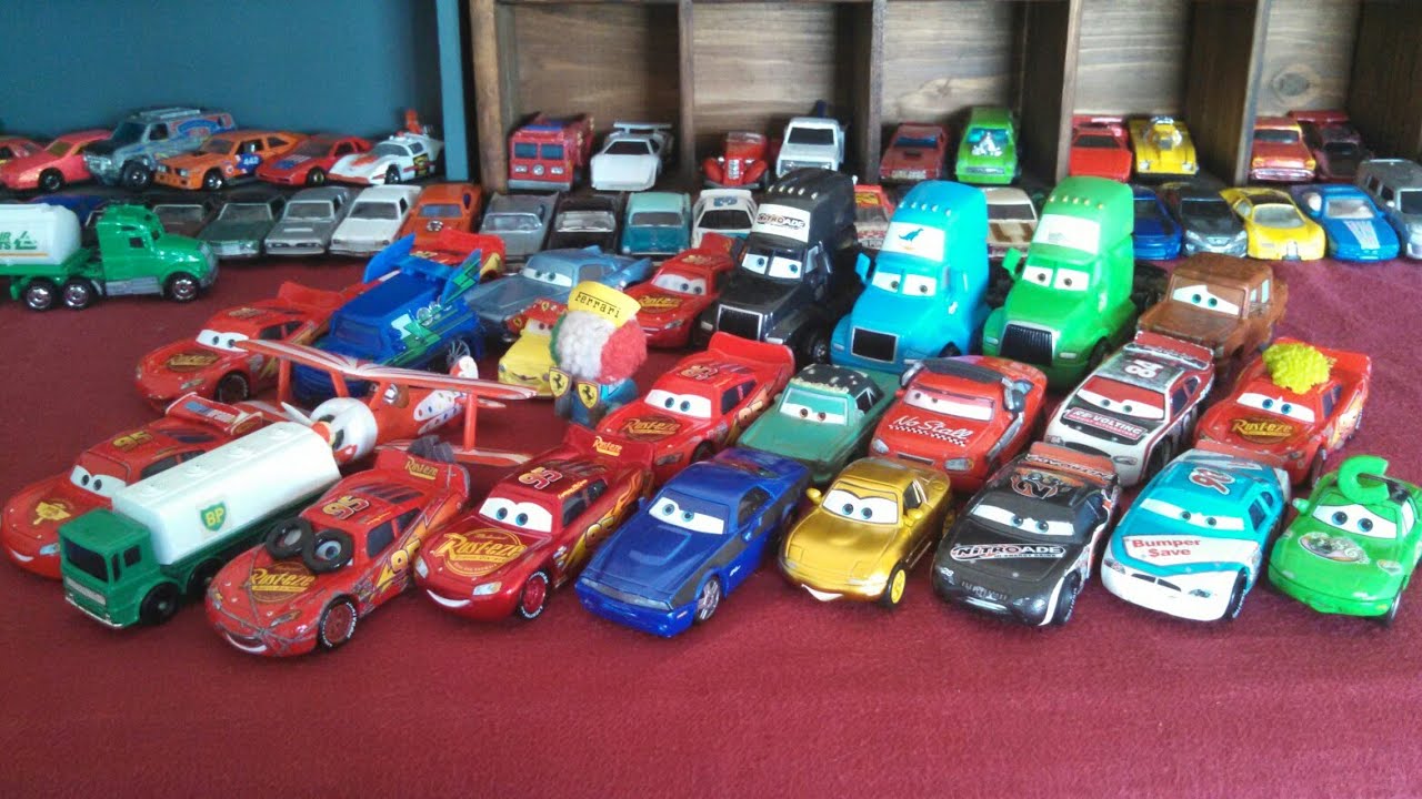 New disney cars from a garage sale!