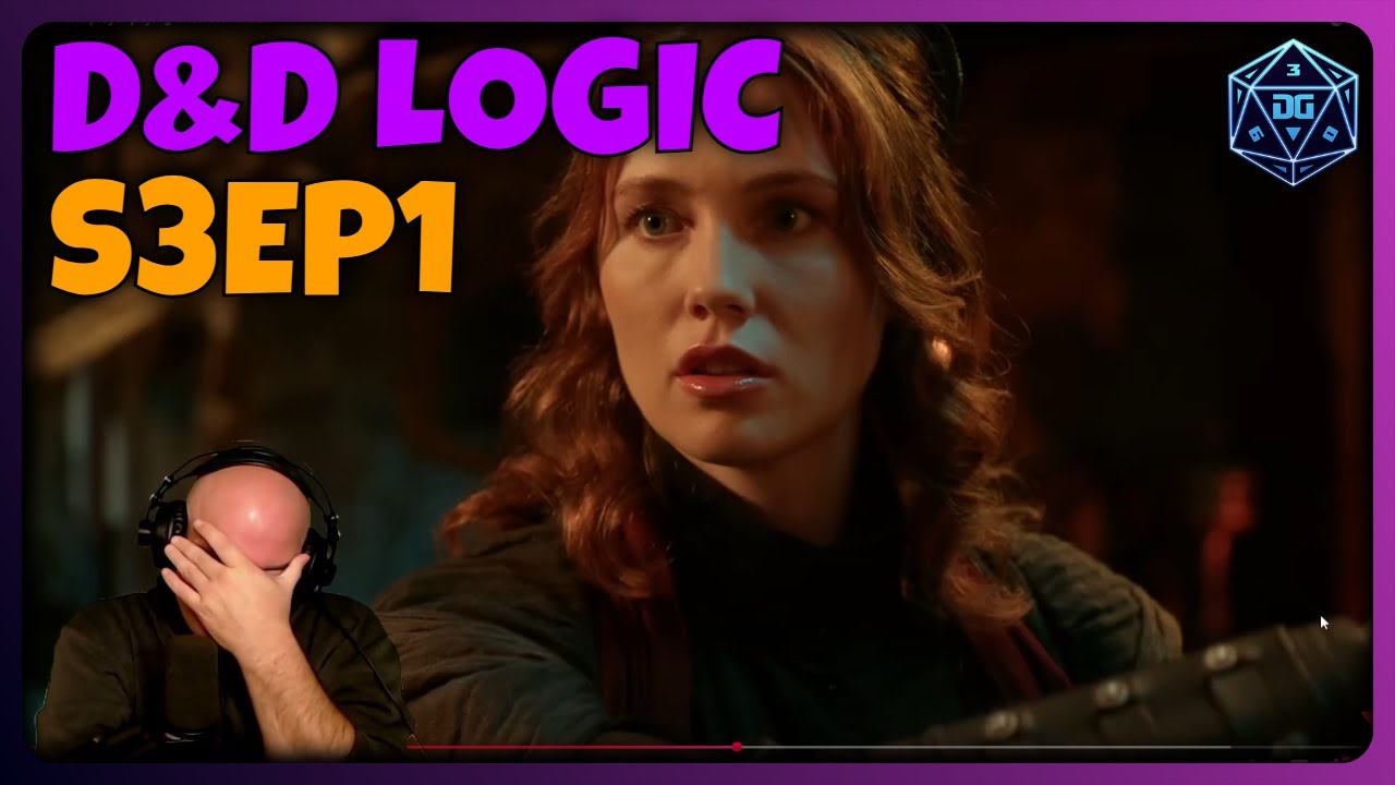 Being the ONE PLAYER paying ATTENTION to D&D by Viva La Dirt League a VLDL D&D LOGIC Reaction