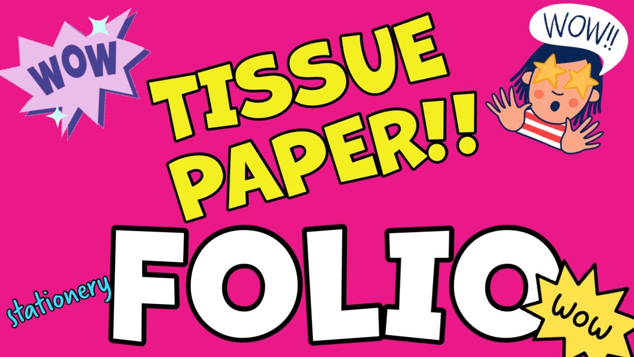 LOW COST CRAFTING! awesome STATIONERY diy/ANY GIFT TISSUE WORKS! make a folio, cards and envelopes!!