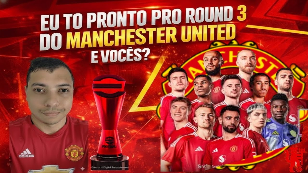 EU ESTOU PREPARADO! - ROUND 3 DO TORNEIO CHAMPIONSHIP CLUB EVENT MANCHESTER UNITED!  | EFOOTBALL