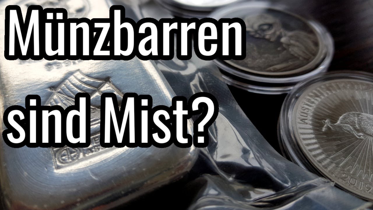 M&uuml;nzbarren sind eine schlechte Anlage? Gold und Silber talk