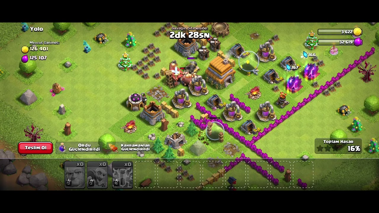 clash army management