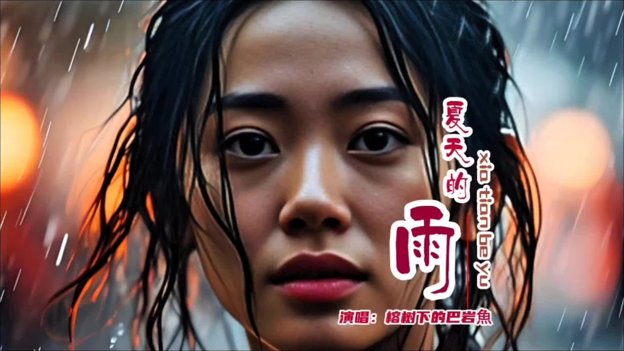 《夏天的雨》旋律优美而凄凉，思念如细雨，缠绵在心间。#随手拍 #雨中漫步也是一种享受 #思念 #思念永没有终点