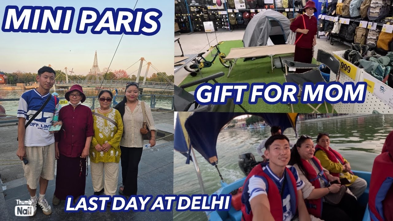 Last day at Delhi || gift 🎁 for mom || new video || tibetanvloger 