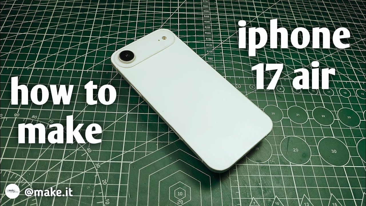 iPhone 17 Air  Cardboard 