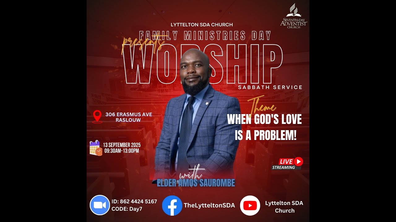 Lyttelton SDA Hosts Family Worship ministries Ministries Day  (Devine Service)