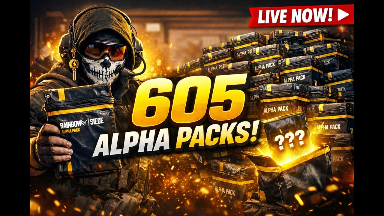 THE BOIS ARE BACK #r6 #r6siege 604 ALPHA PACKS BABY