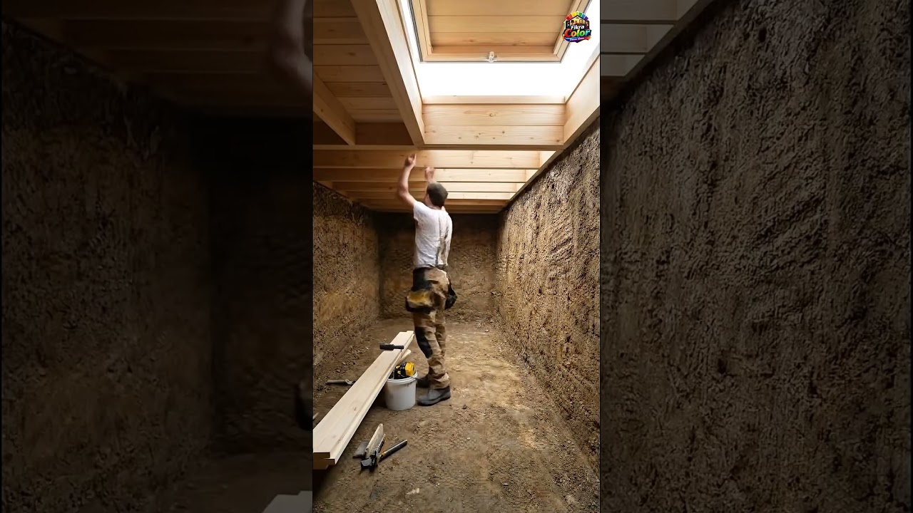 Building a Secret Underground Shelter #home