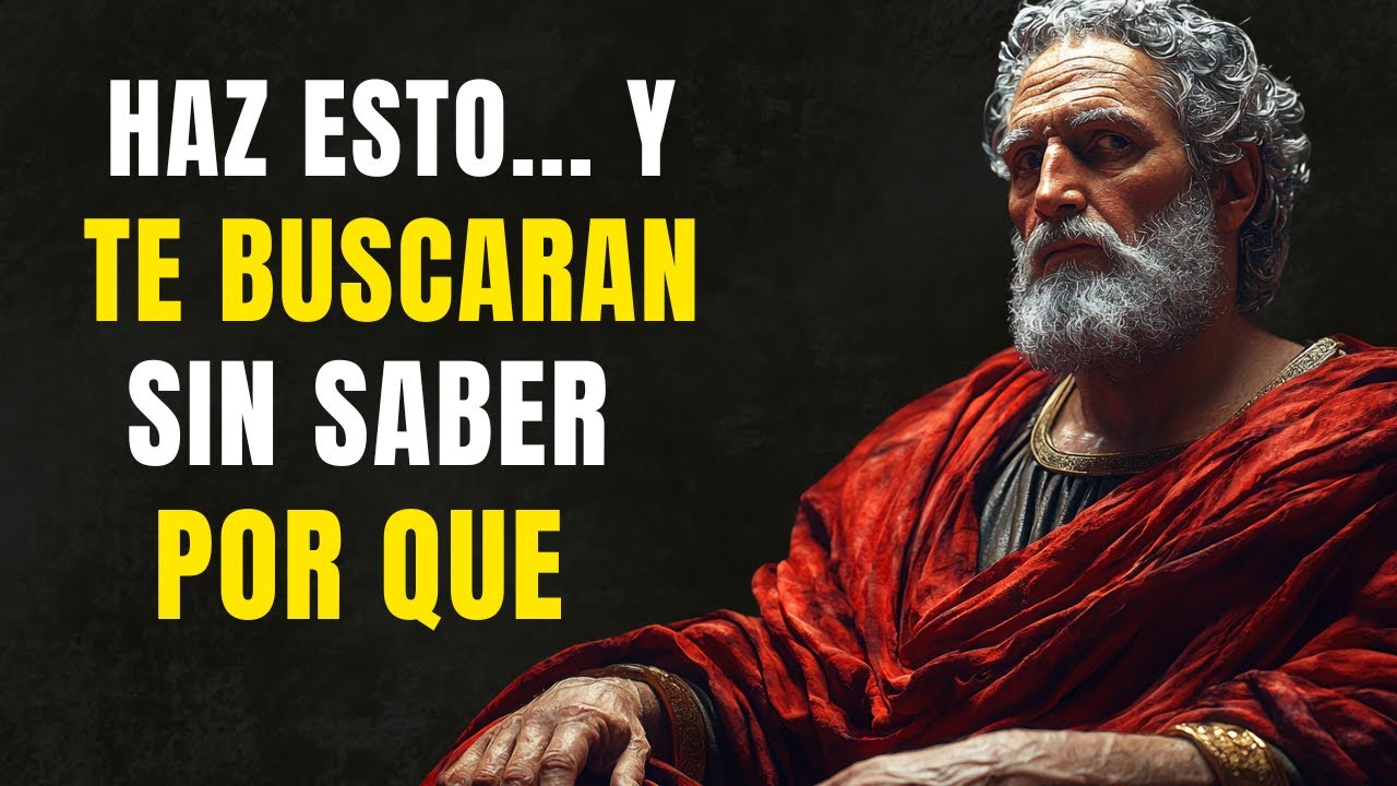 Descubre El Poder Silencioso Que Hace Que Te Busquen Sin Entender Por Qué | ESTOICISMO