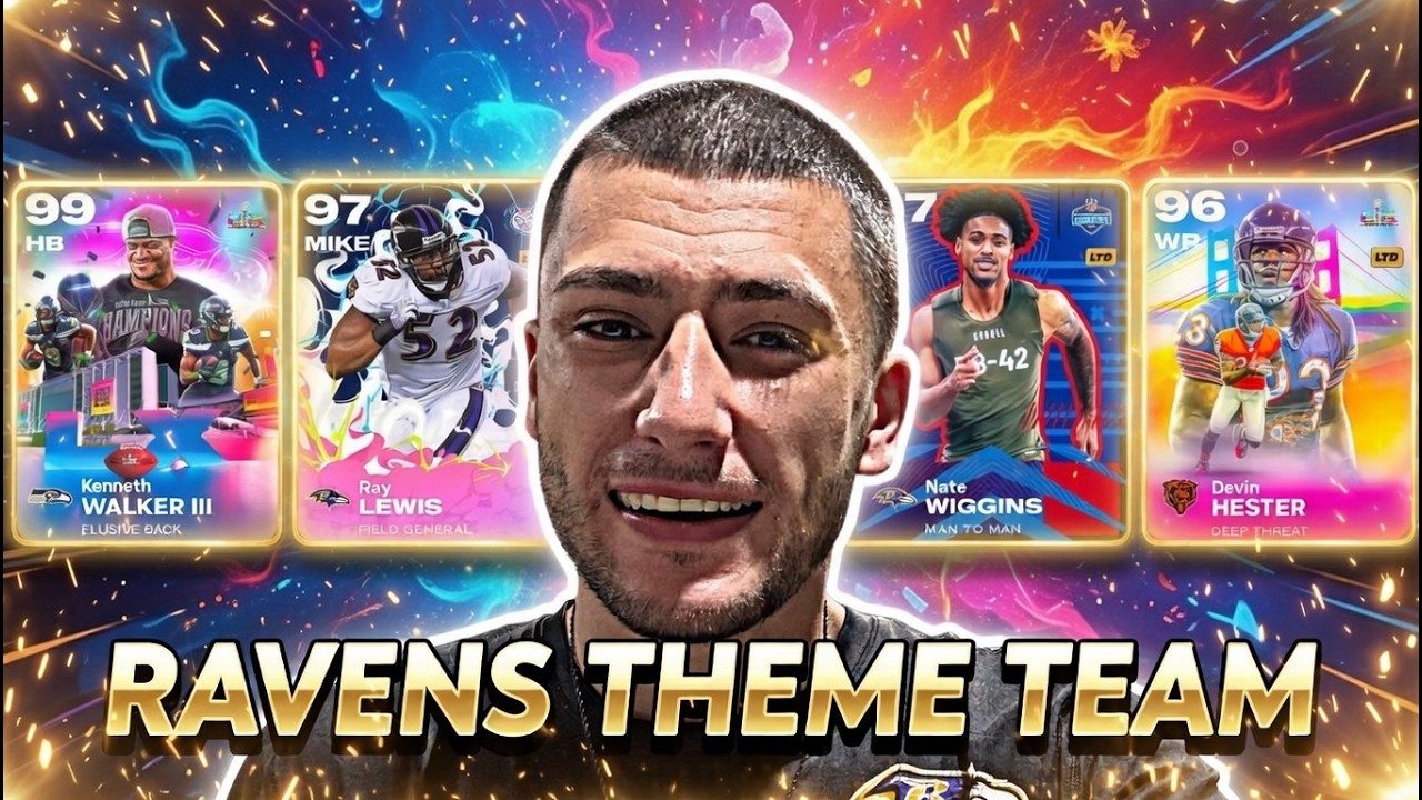 Return Of the Ravens Theme Team! The BEST Team in MUT 26!