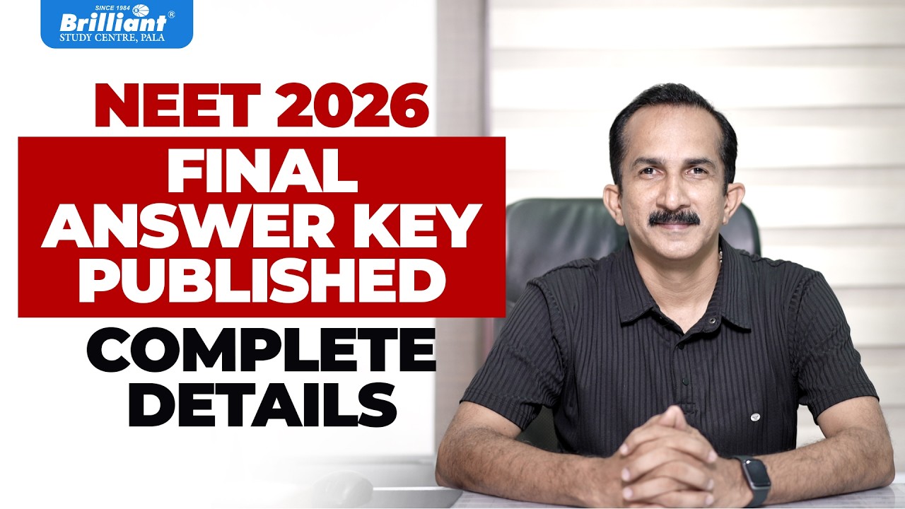NEET 2026 FINAL ANSWER KEY PUBLISHED COMPLETE DETAILS