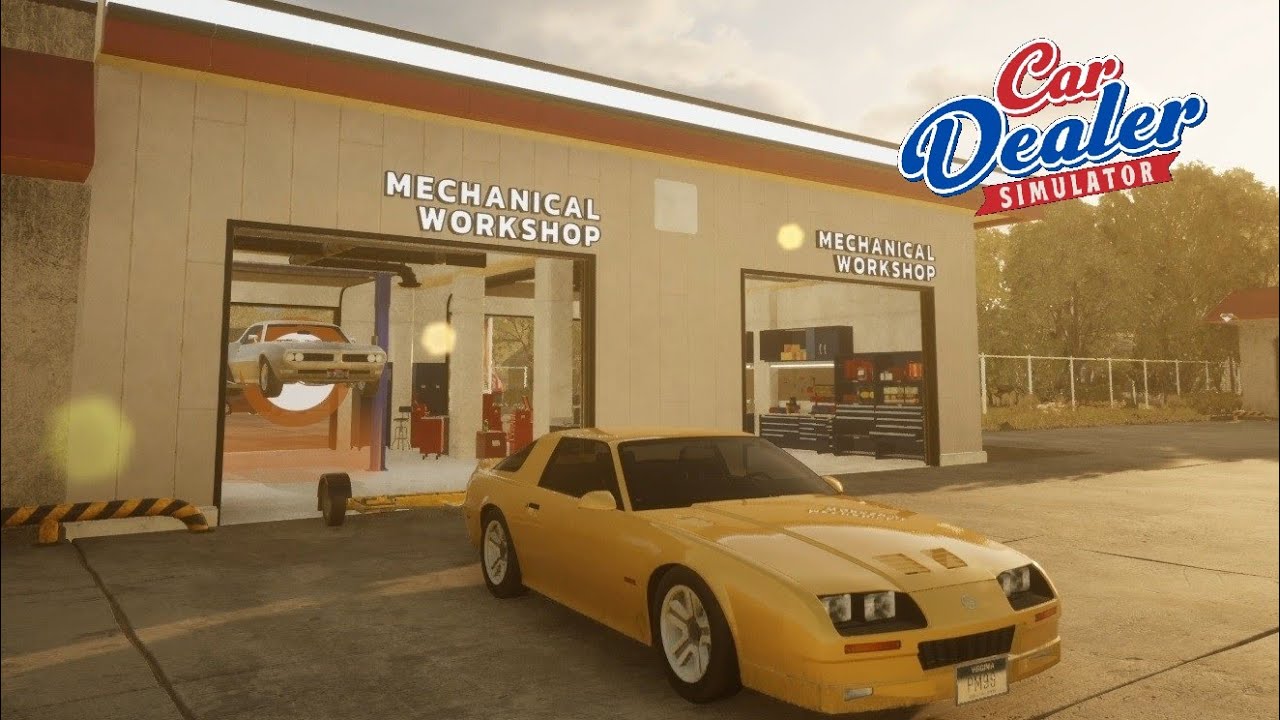 Upgrading Mechanic To Repair Everything ~ Car Dealer Simulator