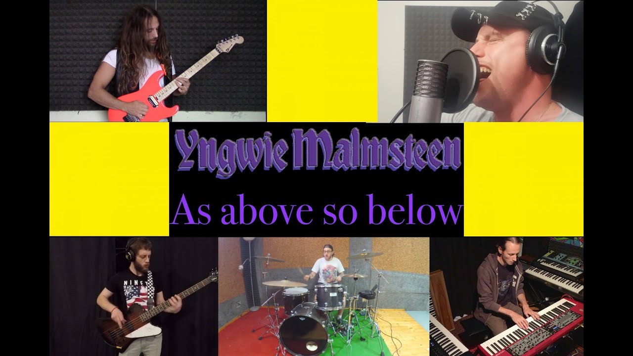 Yngwie Malmsteen | as above so below | full band cover